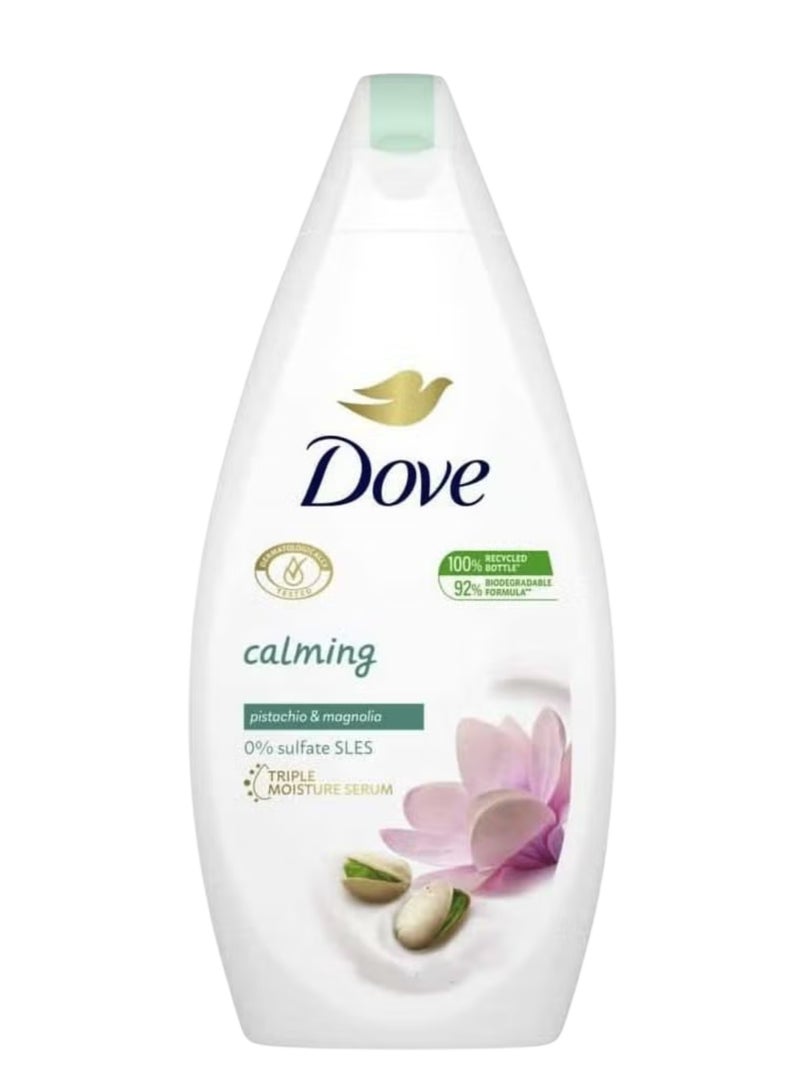 غسول جسم مرطب ومهدئ بكريم الفستق وعطر الماغنوليا، 500 مل